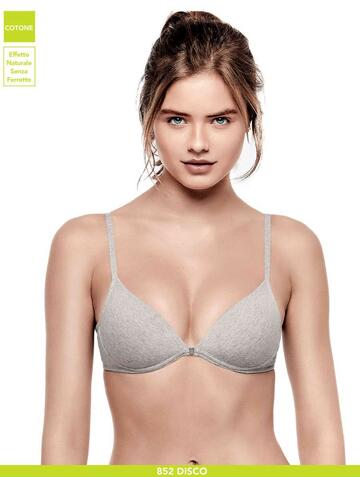 Reggiseno Triangolo Infiore 852: Cotone Elasticizzato e Imbottitura
