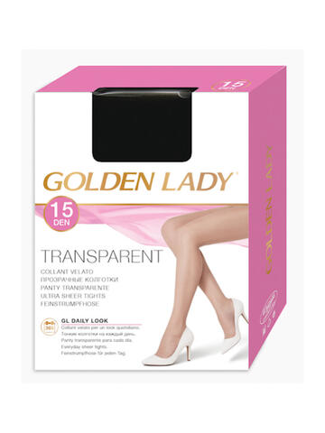 Collant Golden Lady Trasparente 15 - Donna