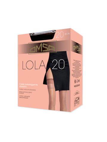 Autoreggenti Donna Omsa Lola 20 - Classiche con Balza