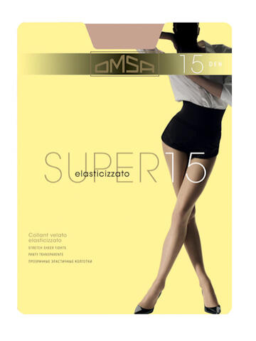 Collant Elasticizzato Donna Omsa Super 15