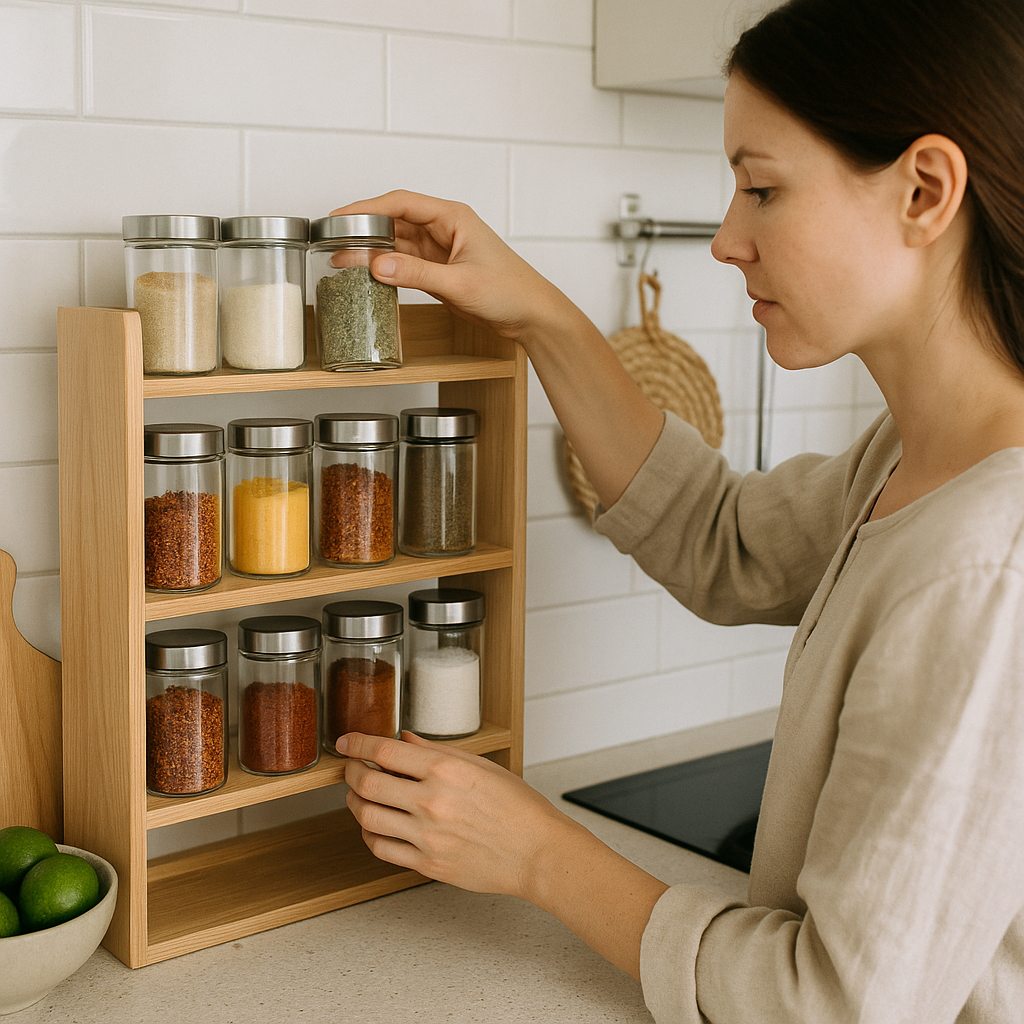Portaspezie: idee per una cucina organizzata