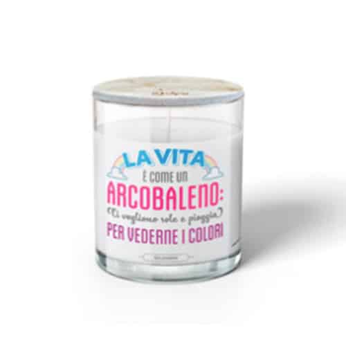 Candela Arcobaleno - Gelosomino: Un Sogno di Colori
