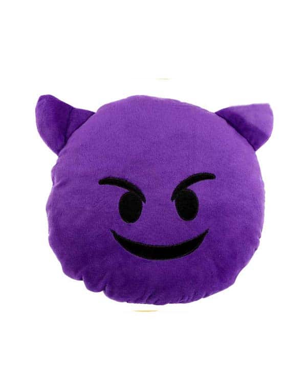 Cuscino Smile Diavolo: Un Sorriso Maligno