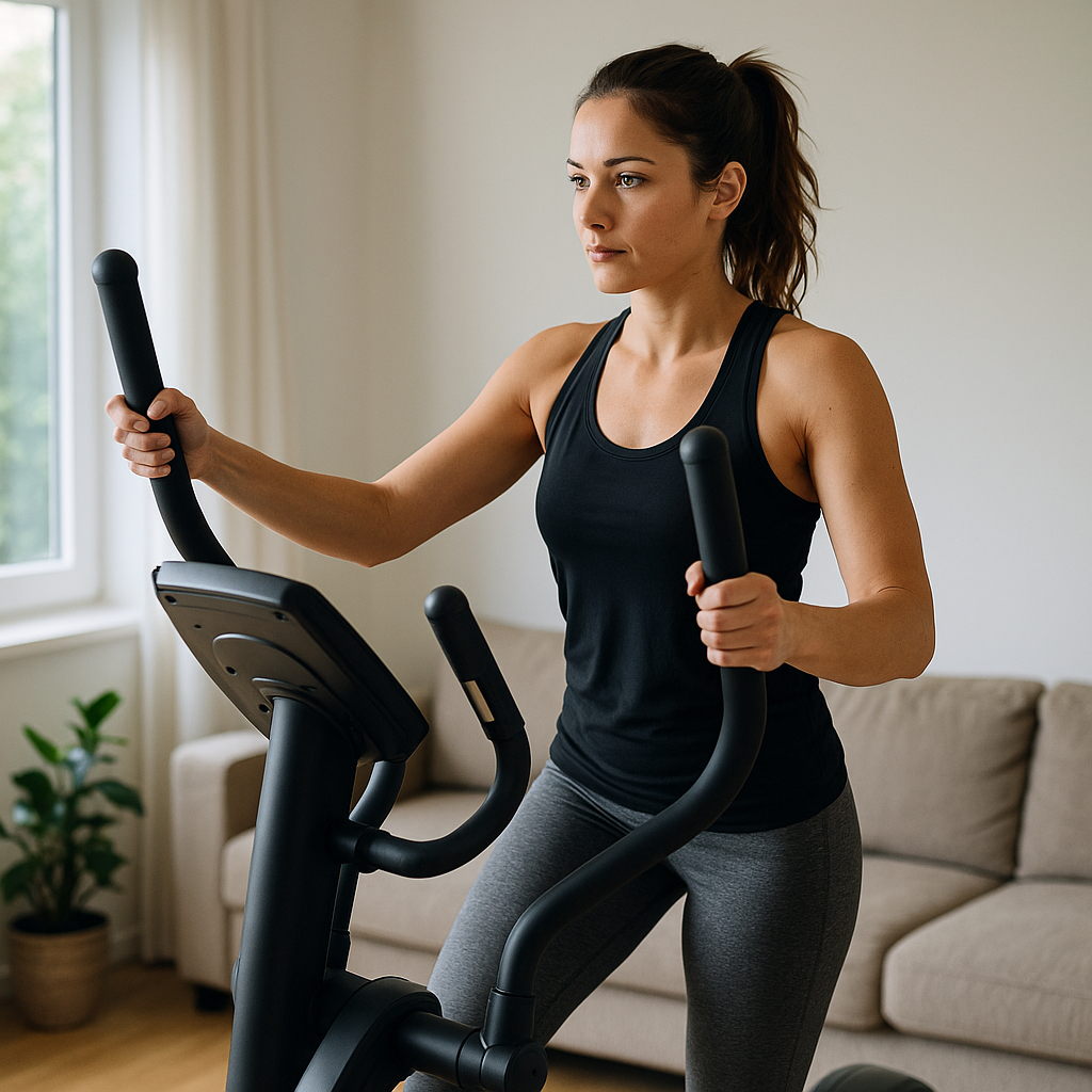 Benefici dell'ellittica: allenamento completo a casa