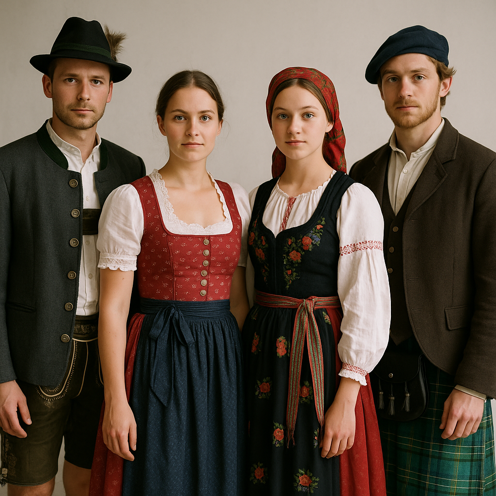 Abbigliamento europeo tradizionale: guida ai capi