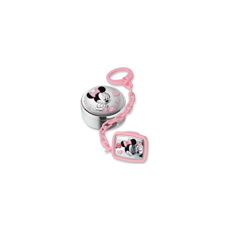 Set Portaciuccio e Portadentini Minnie Rosa Sovrani Argenti D319RA