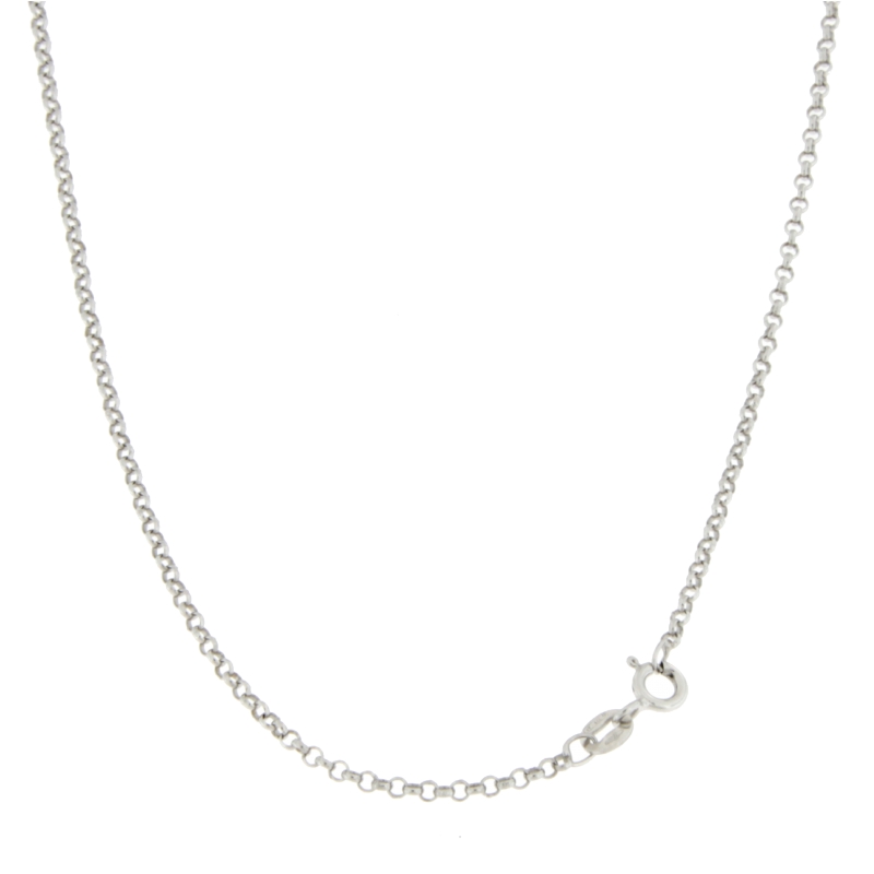 Collana Unisex Oro Bianco GL100840
