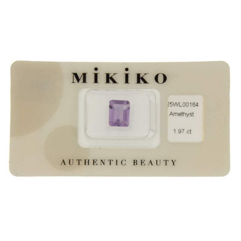 Mikiko Ametista Blister Certificato 25WL00164