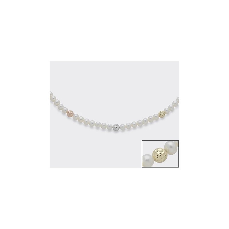 Collana Donna Mikiko Filo di Perle MC1465O7FCBI050