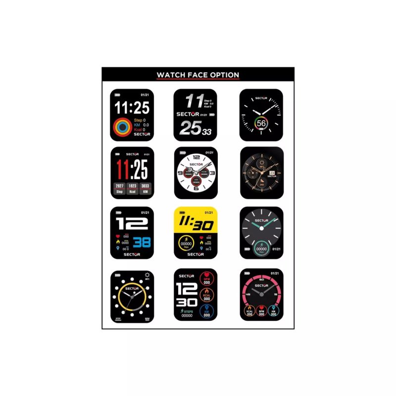 Smartwatch Sector Unisex S-03 R3253282001