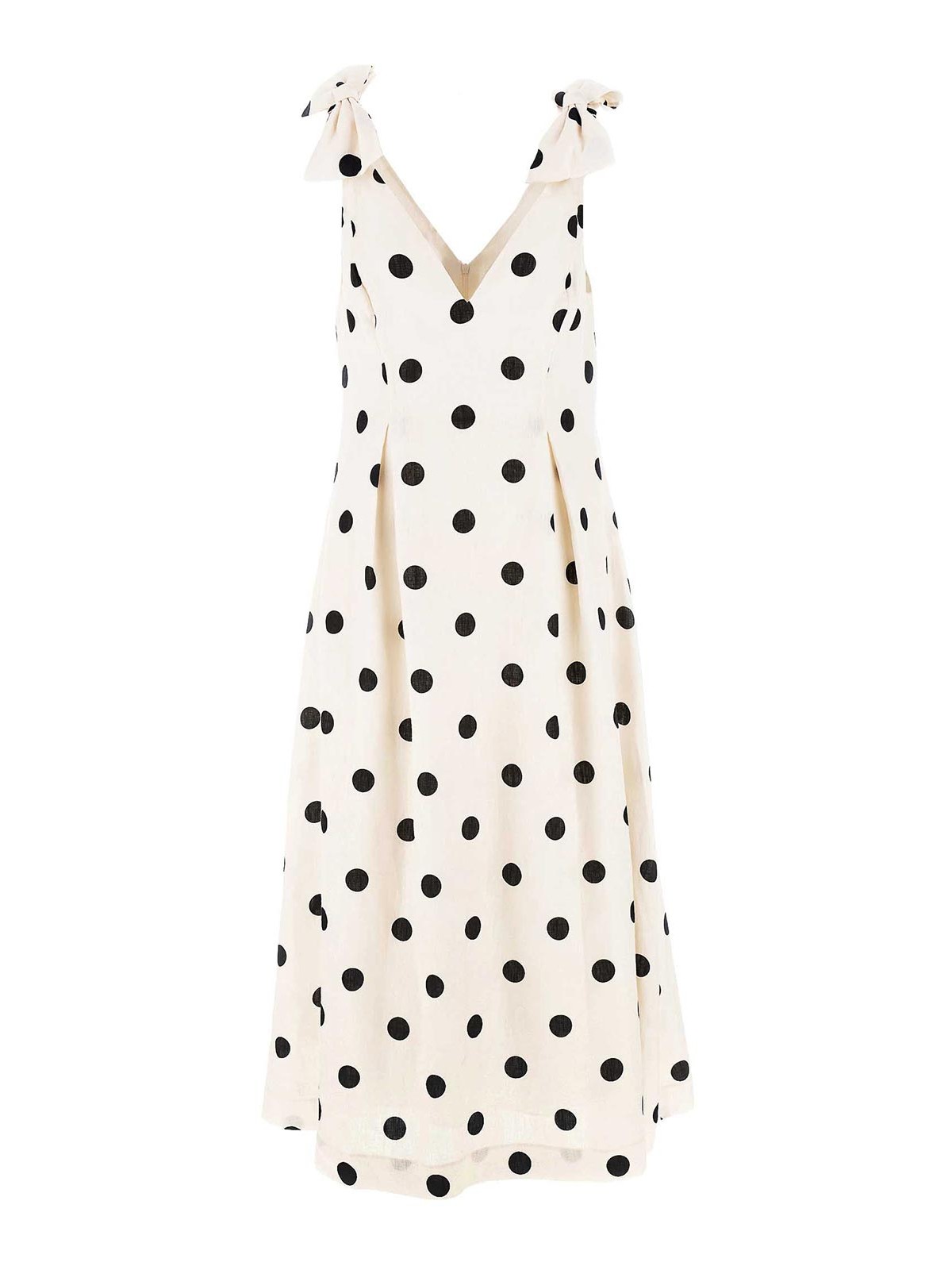 Abito Midi 'Crush' con Scollo a V Schiacciato