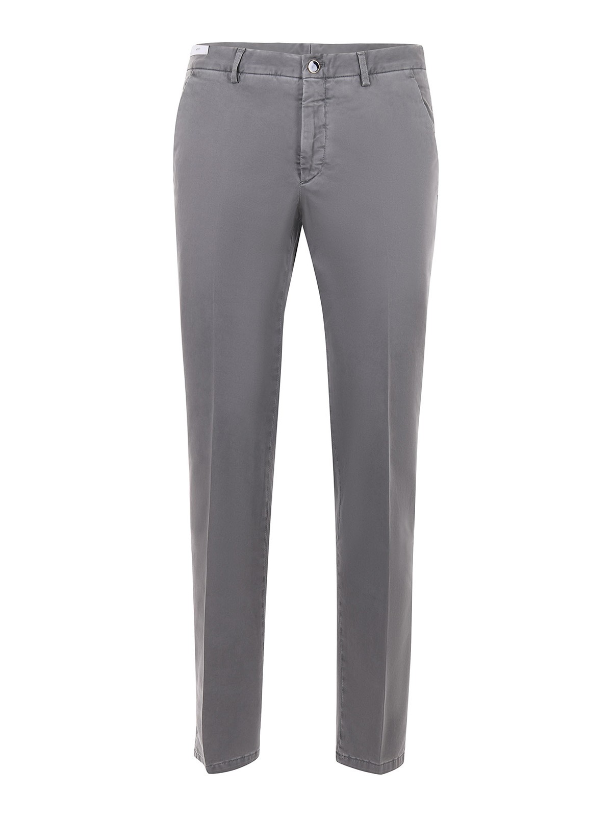 Pantaloni Chino in Cotone Elasticizzato