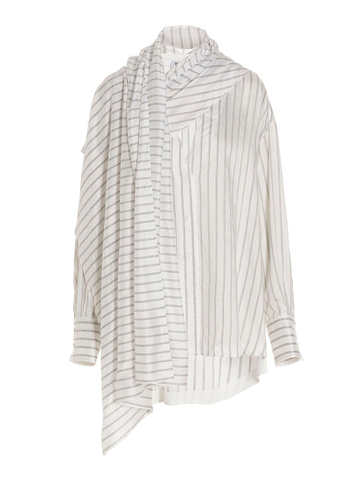 Camicia Bonnie: Eleganza con Dettaglio Drappeggiato