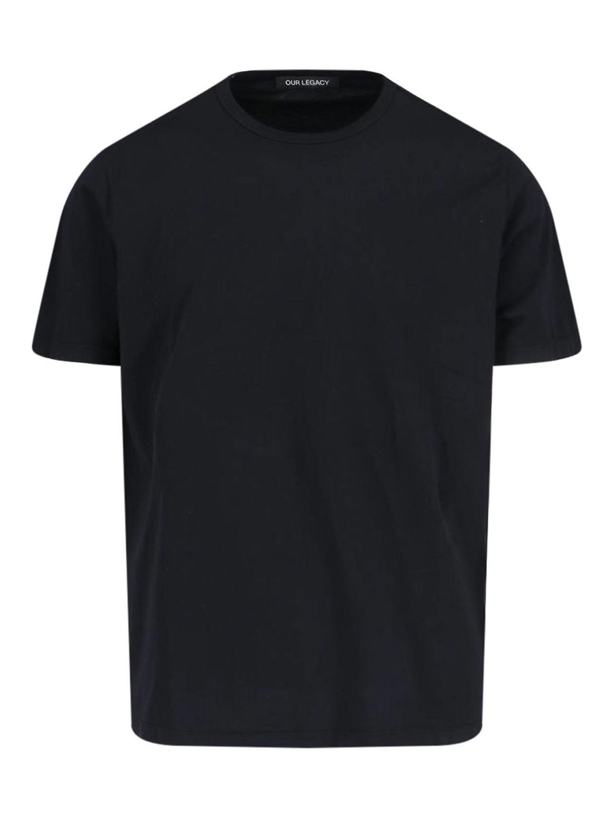 T-shirt Base Nera Girocollo - Modello Classico