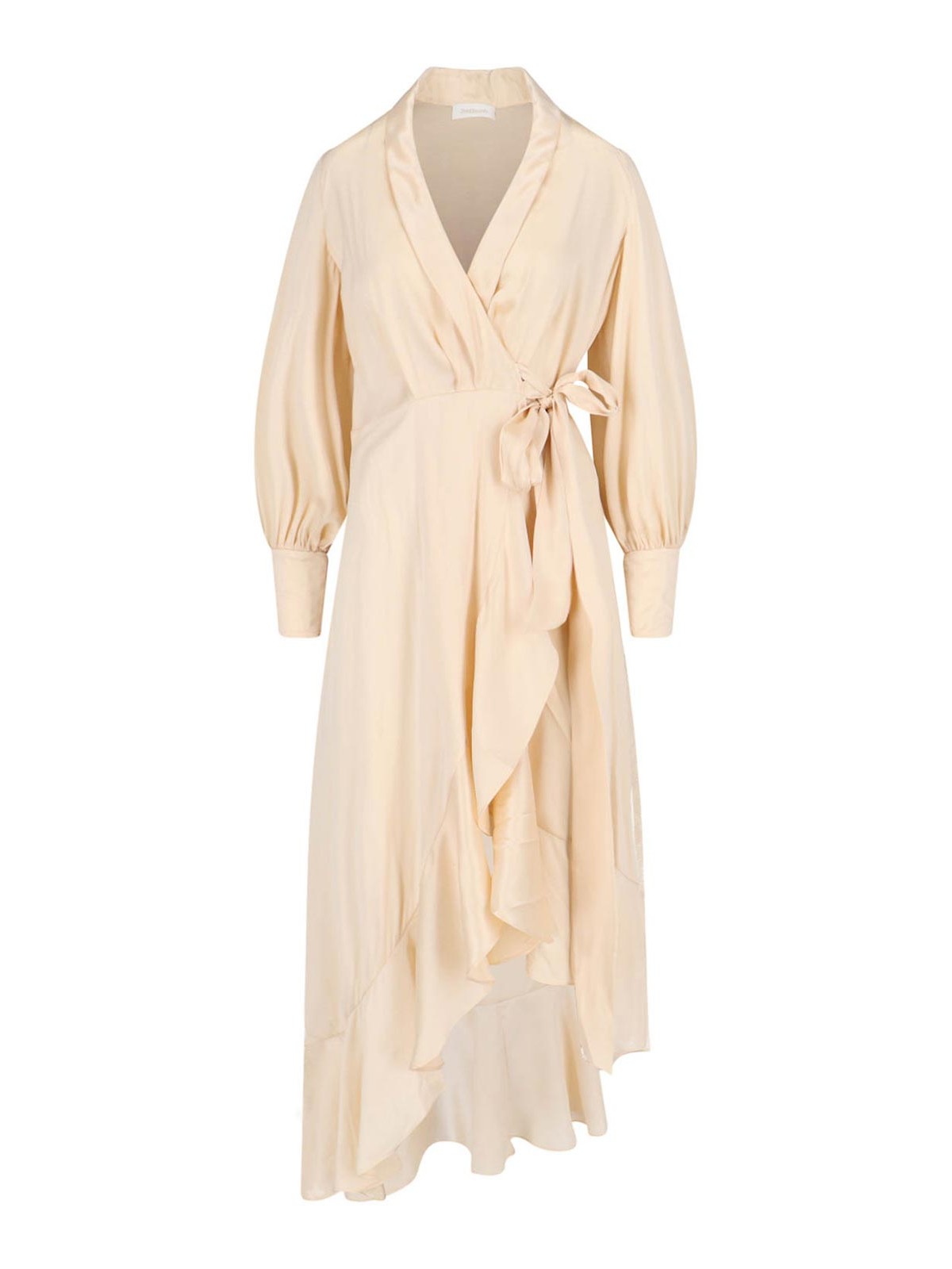 Vestito Midi Asimmetrico Zimmermann - Colore Panna