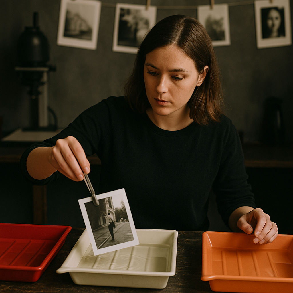 Guida passo-passo allo sviluppo in camera oscura