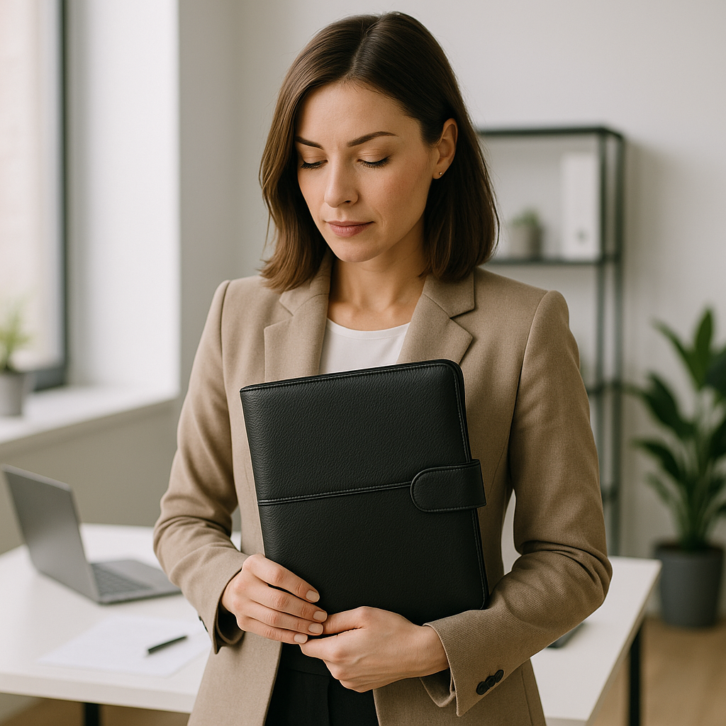 Portadocumenti: eleganza e praticità in ufficio