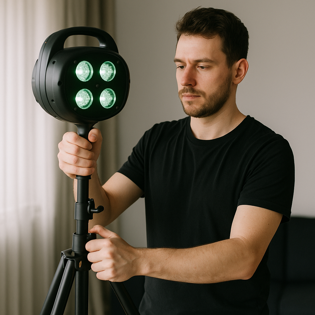 Come Usare Maniglie e Treppiedi per Luci DJ