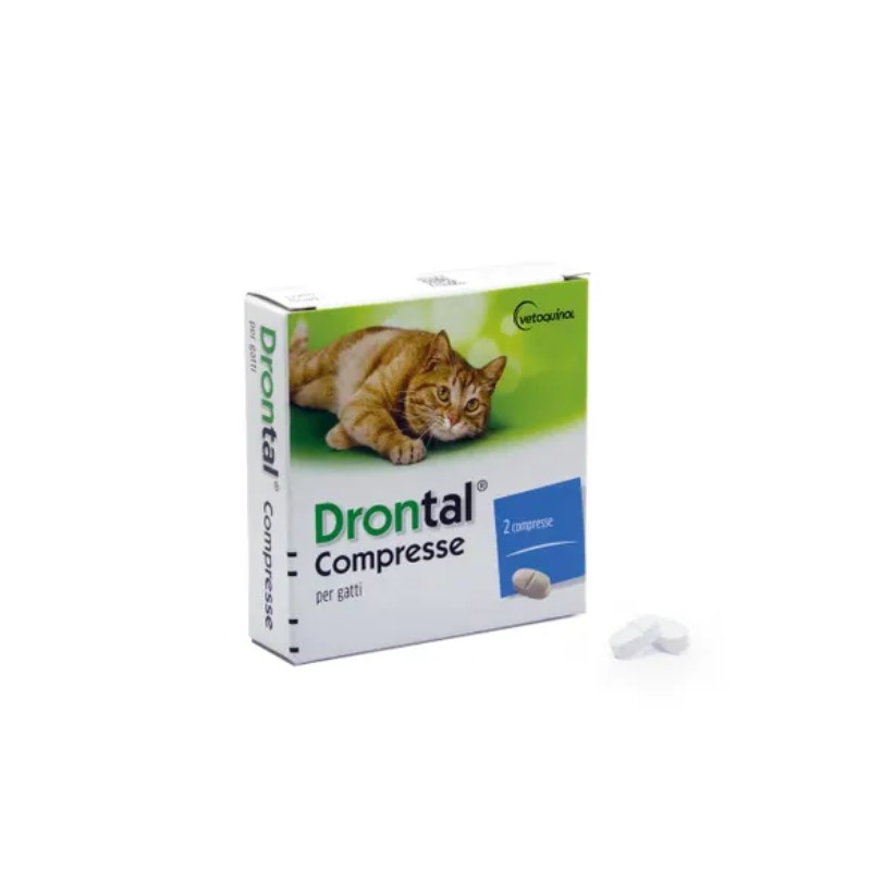 Drontal Compresse per Gatti - 2 cp