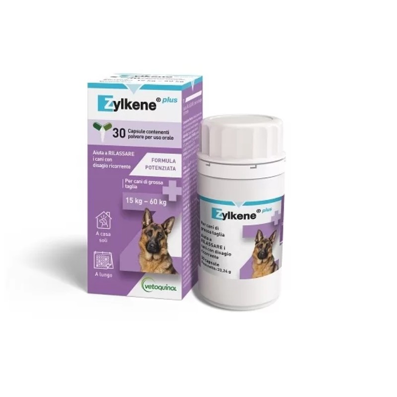 Zylkène Plus: Soluzione Naturale per Disturbi Comportamentali - 30 Compresse da 450g