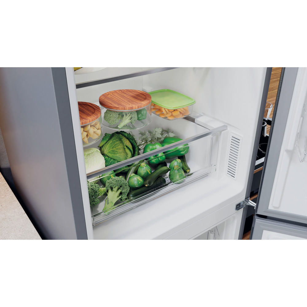 Frigorifero Combinato Hotpoint Ariston HAFC8 TIA22SX No Frost - Libera Installazione