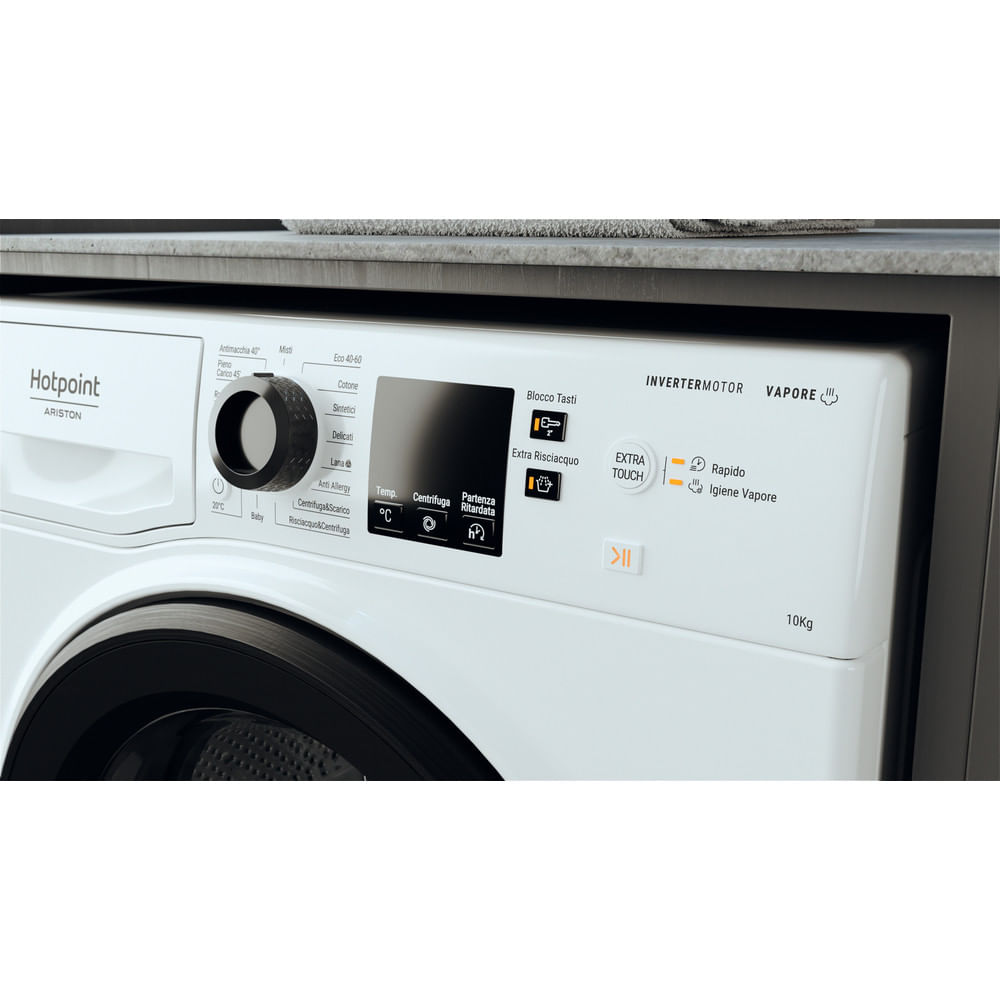 Lavatrice Hotpoint Ariston NF1046WK IT: 10,0 kg - Carica Frontale