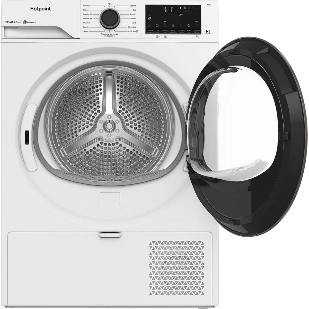 Asciugatrice Hotpoint Ariston a Pompa di Calore 8 kg - HPT 95D BS IT - Délica