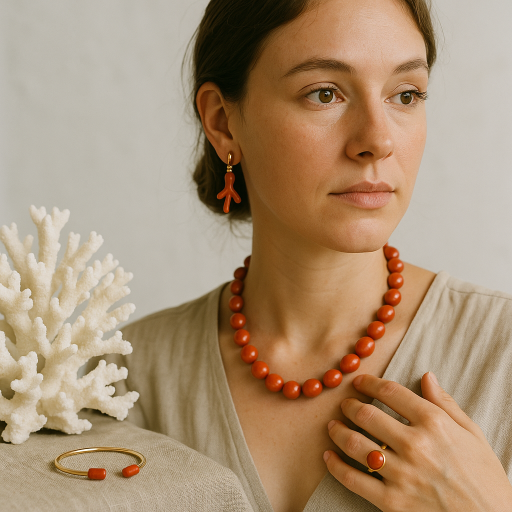 Corallo nei gioielli: tradizione e sostenibilità