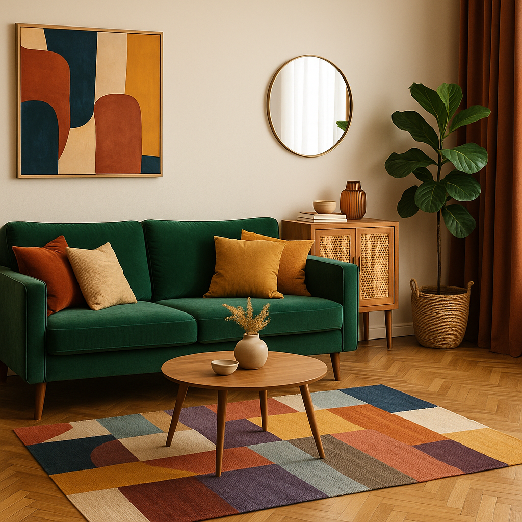 Decorazione casa 2025: colori bold e mix vintage-contemporaneo