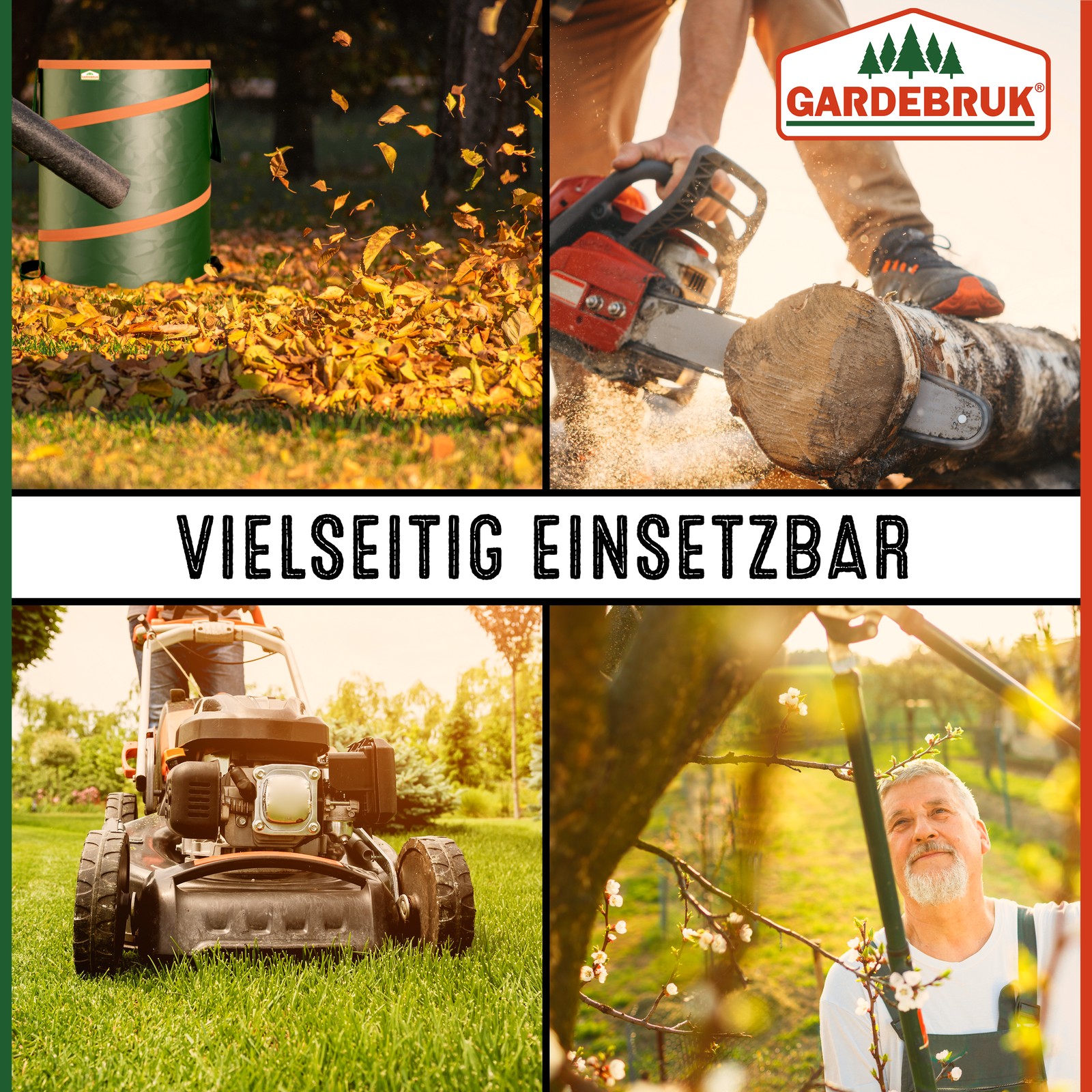 Set di 3 Sacchi da Giardino Verdi da 85L - Pop-Up