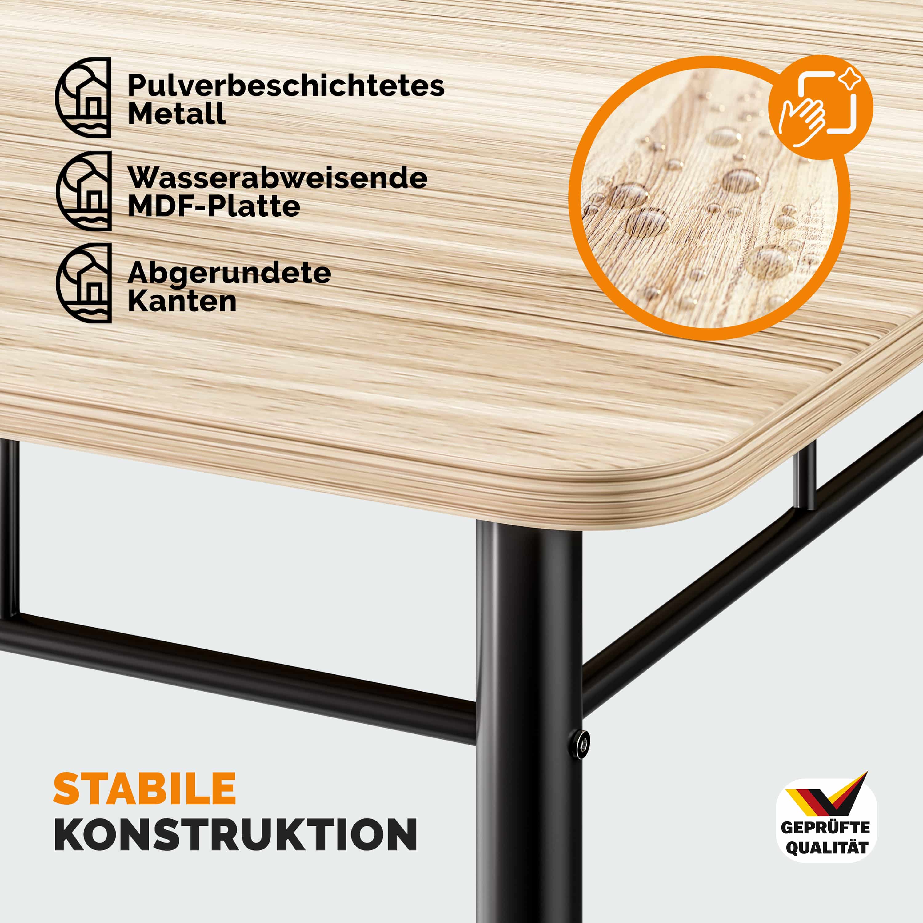 Gruppo di Sedute Leo 5 Pezzi Rovere CASARIA®