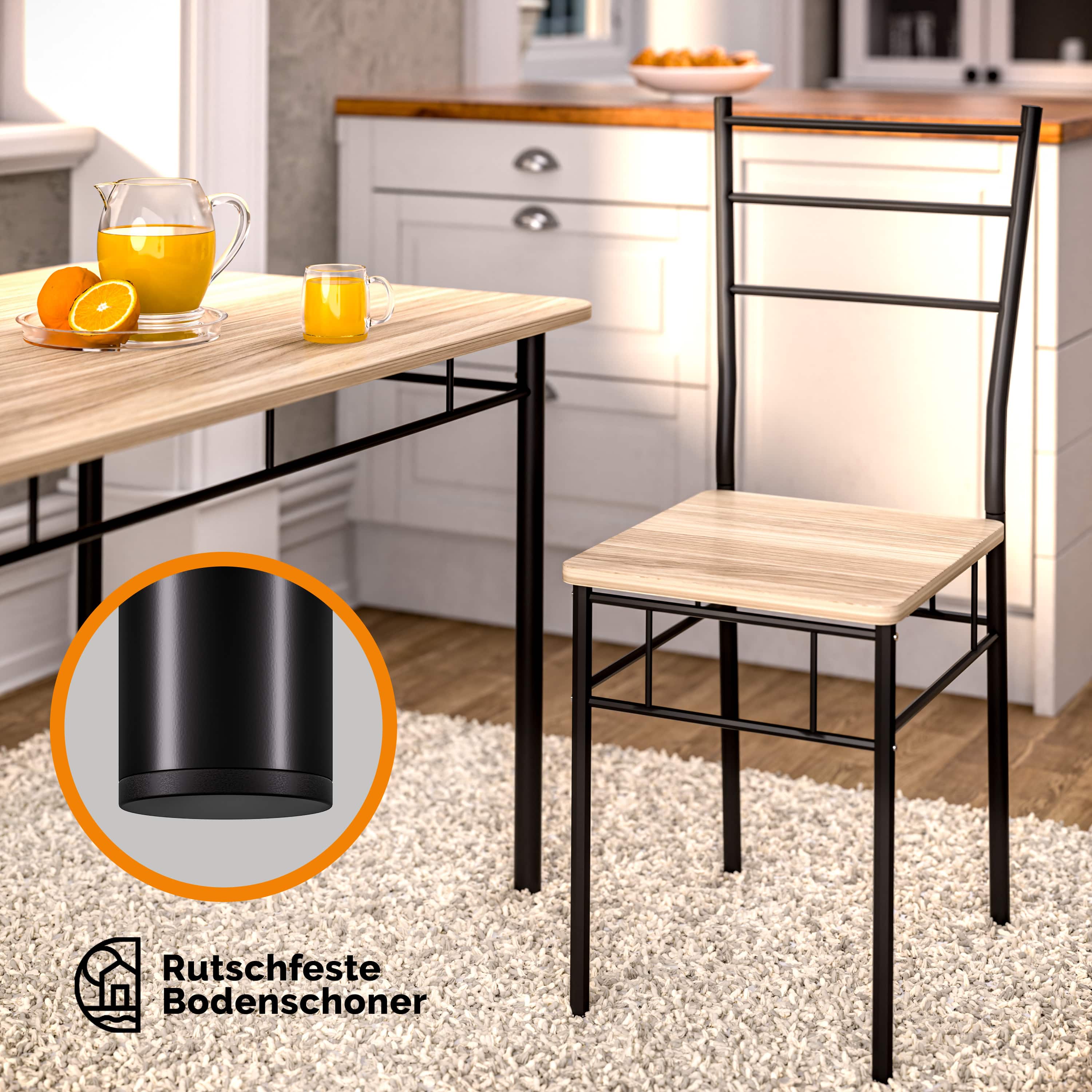 Gruppo di Sedute Leo 5 Pezzi Rovere CASARIA®