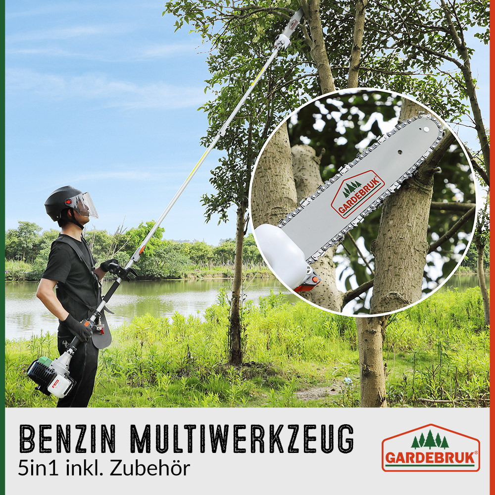 Decespugliatore Multifunzione 5 in 1 a Benzina Gardebruk GBMT520