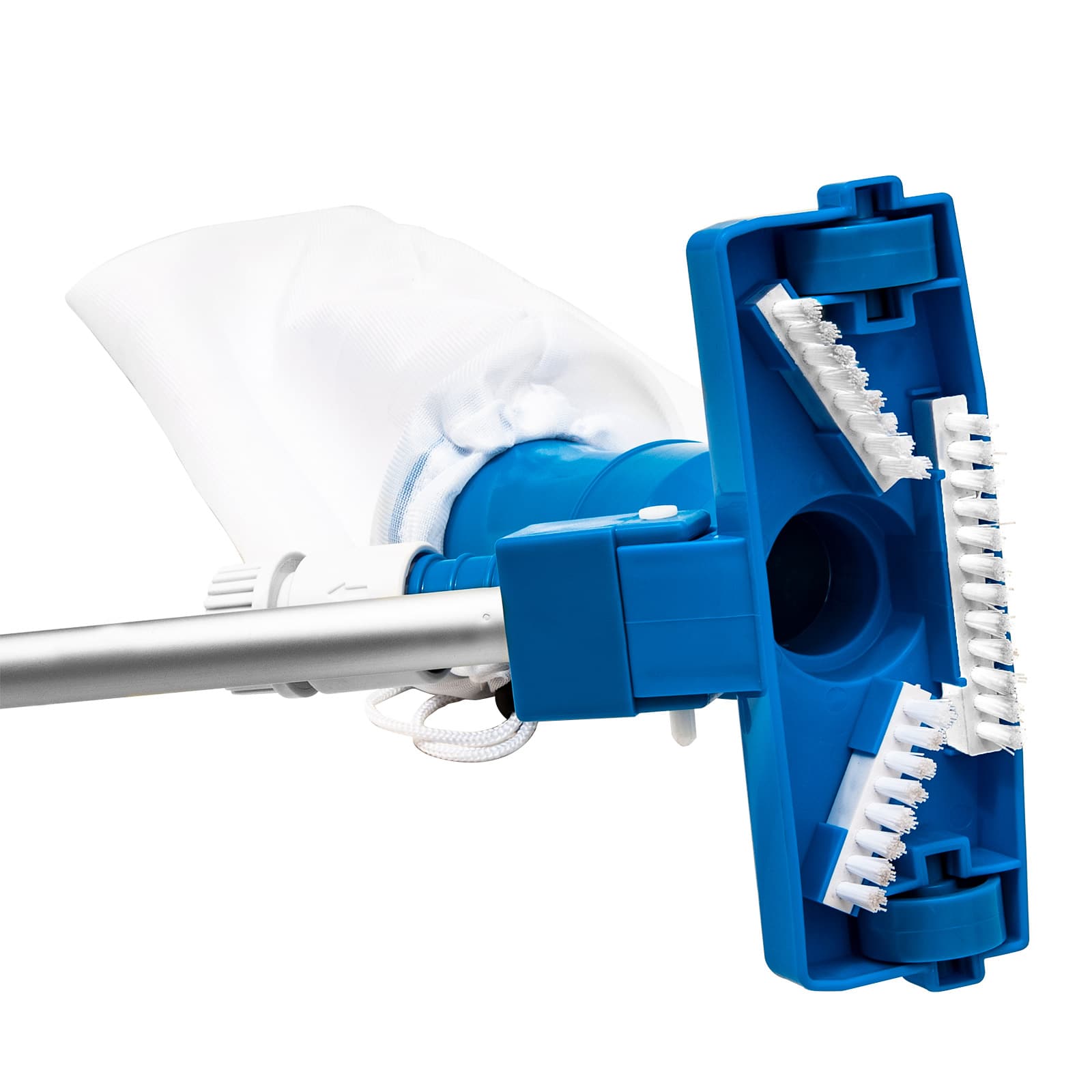 Set per la Pulizia della Piscina Blu - 3 Pezzi