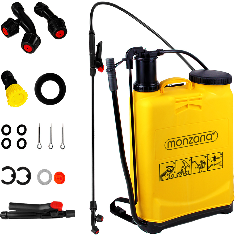 Spruzzatore a Pressione Giallo 20L - Versatile e Robusto