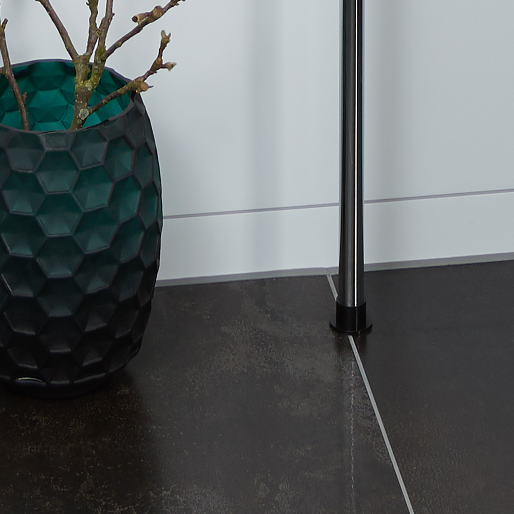 Scaffale Telescopico Cromato 180-270cm - Deuba