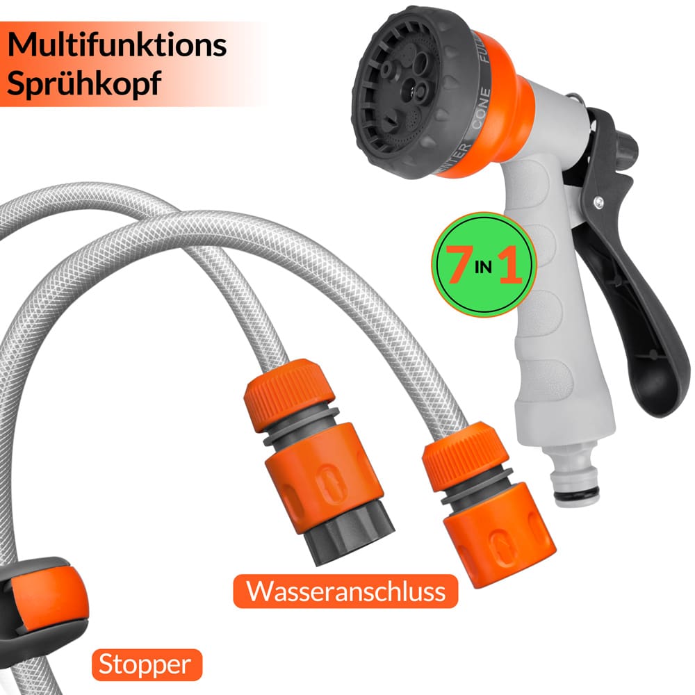 Avvolgitubo da Giardino 30m Automatico GB302ND