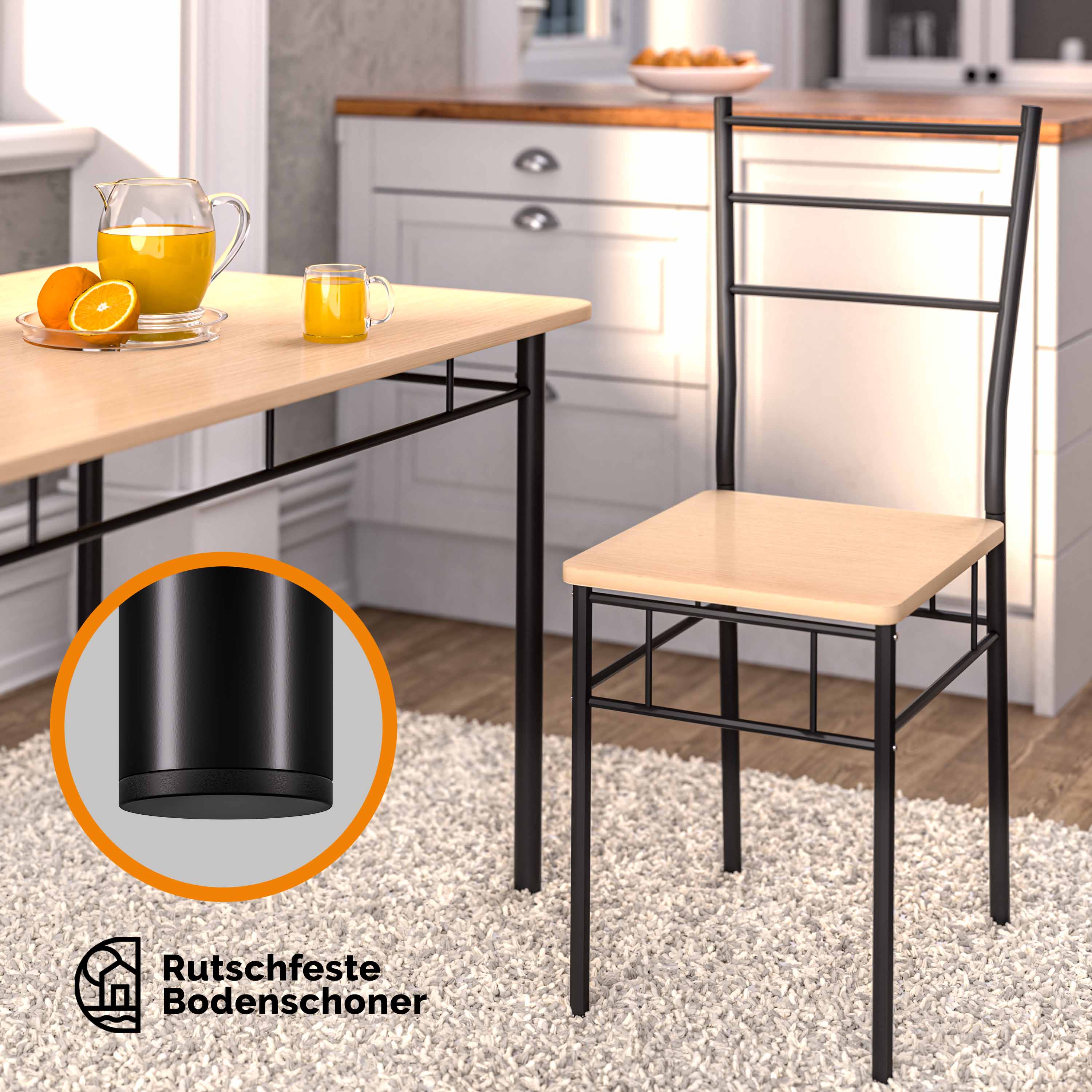 Gruppo di Sedute Leo 5 Pezzi Faggio CASARIA®