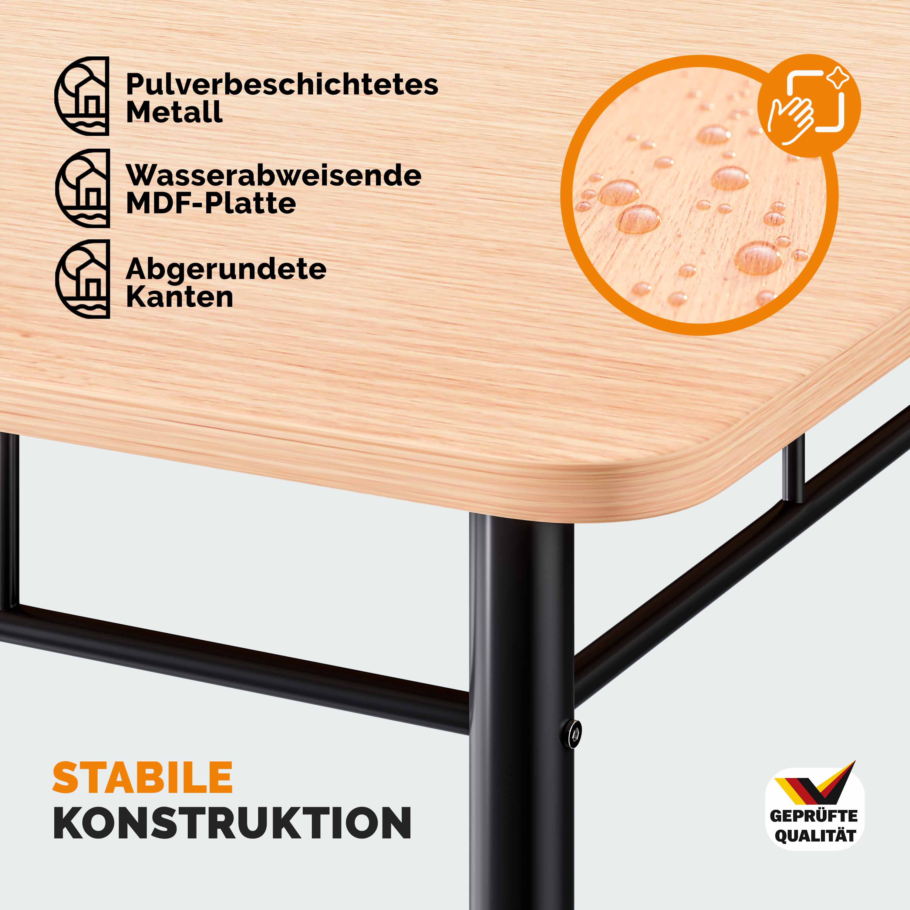 Gruppo di Sedute Leo 5 Pezzi Faggio CASARIA®