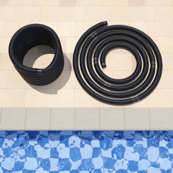 Tubo per piscina nero Ø32mm x 14m