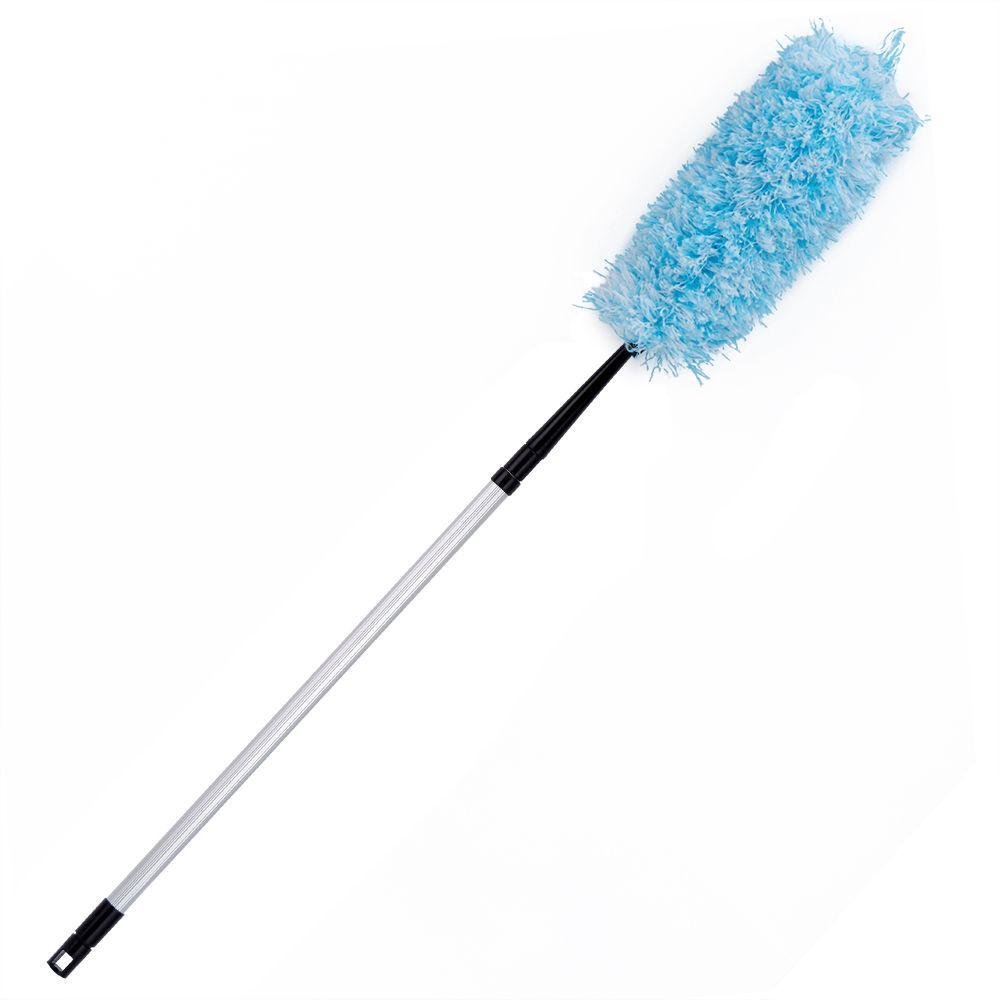 3x Spolverino estensibile in microfibra con piuma