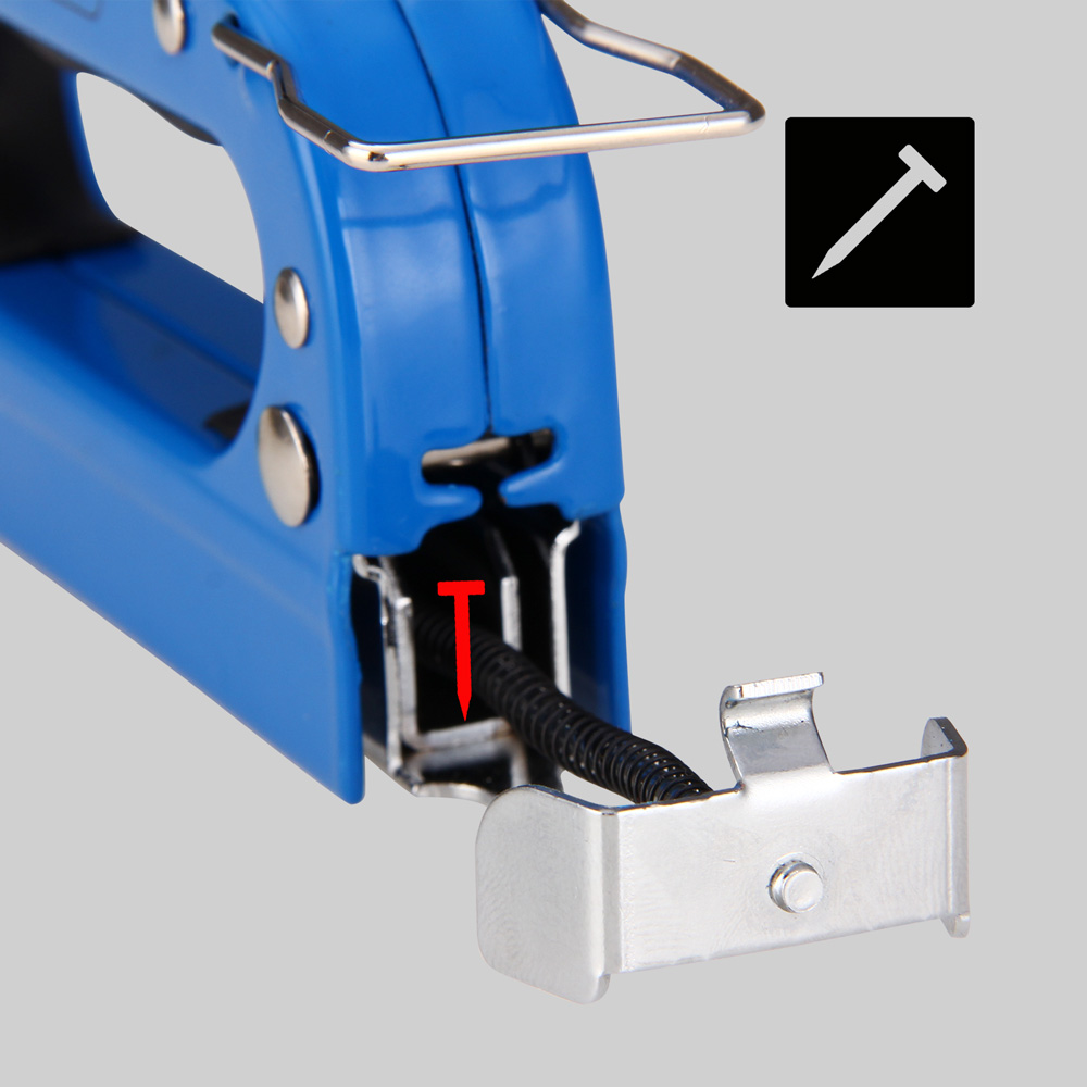 Pinzatrice Manuale 2in1: 1000 Punti + 500 Chiodi - Perfetta per Artigianato e Ristrutturazioni