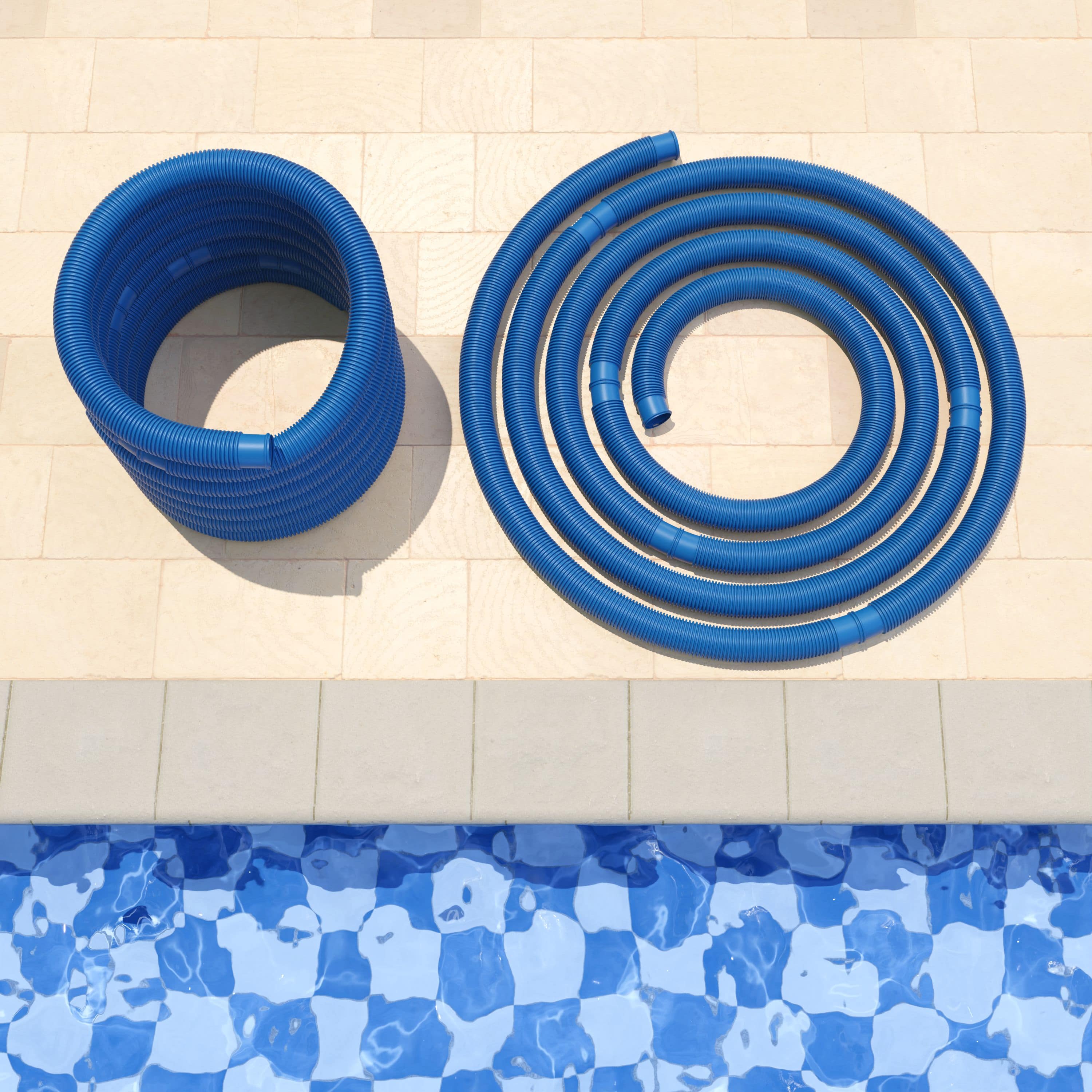 Tubo per piscina blu Ø32mm x 10m