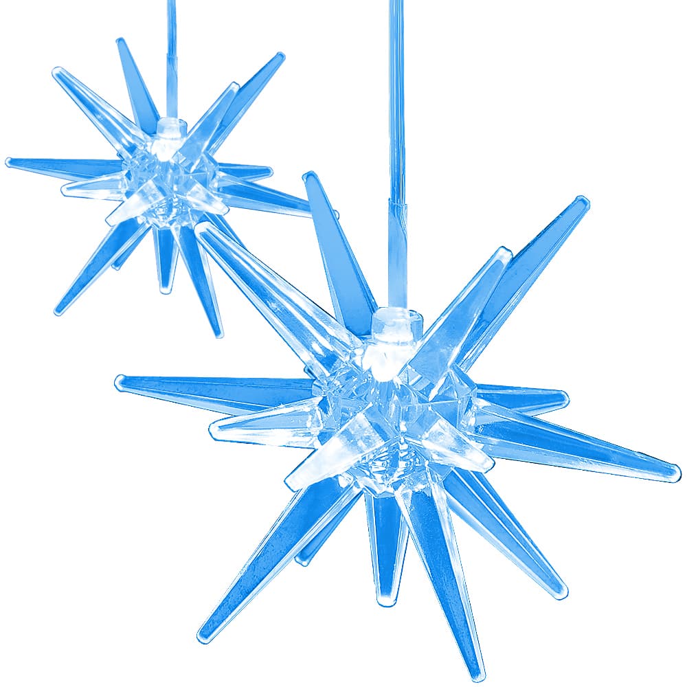 Set 2x Stella LED a Luce Cangiante