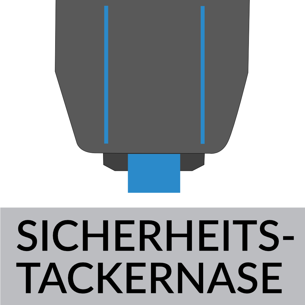 Pinzatrice Elettrica Chiodi e Graffette - 100 Chiodi + 400 Graffette