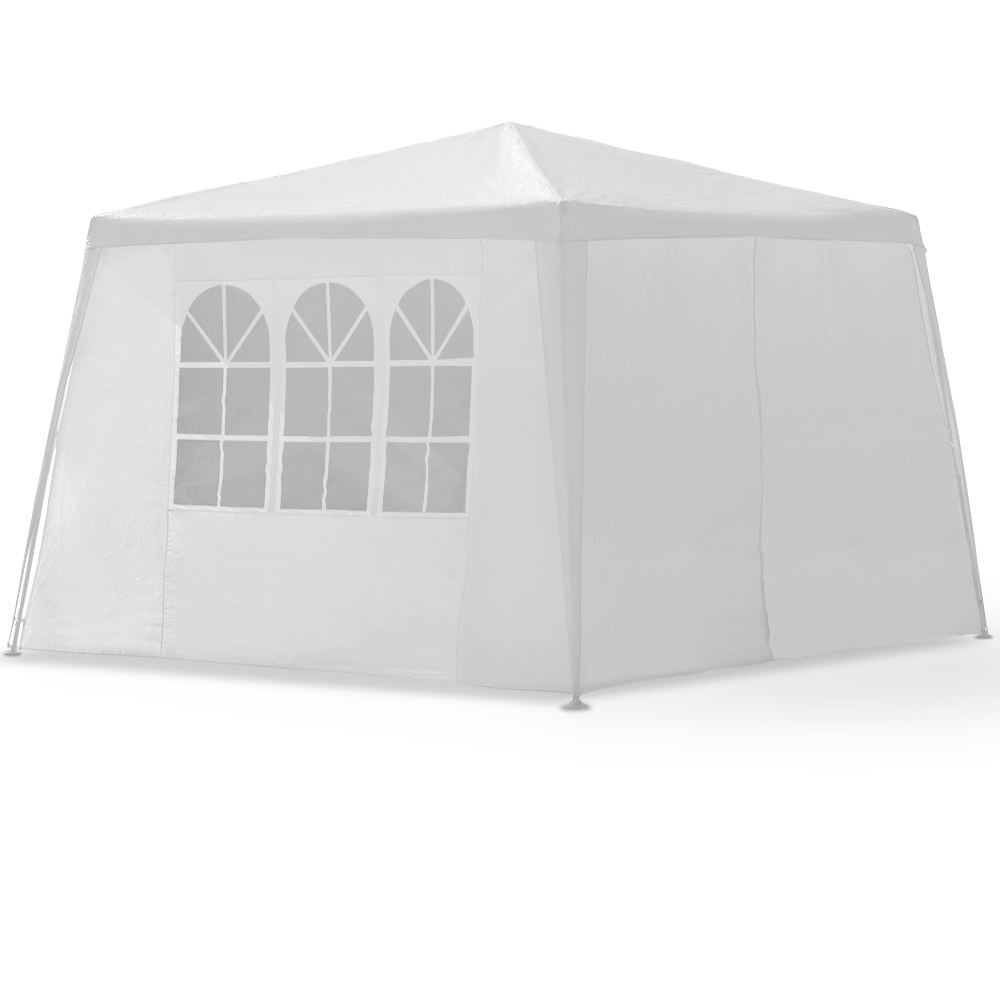 Gazebo da giardino New York bianco 3x3m