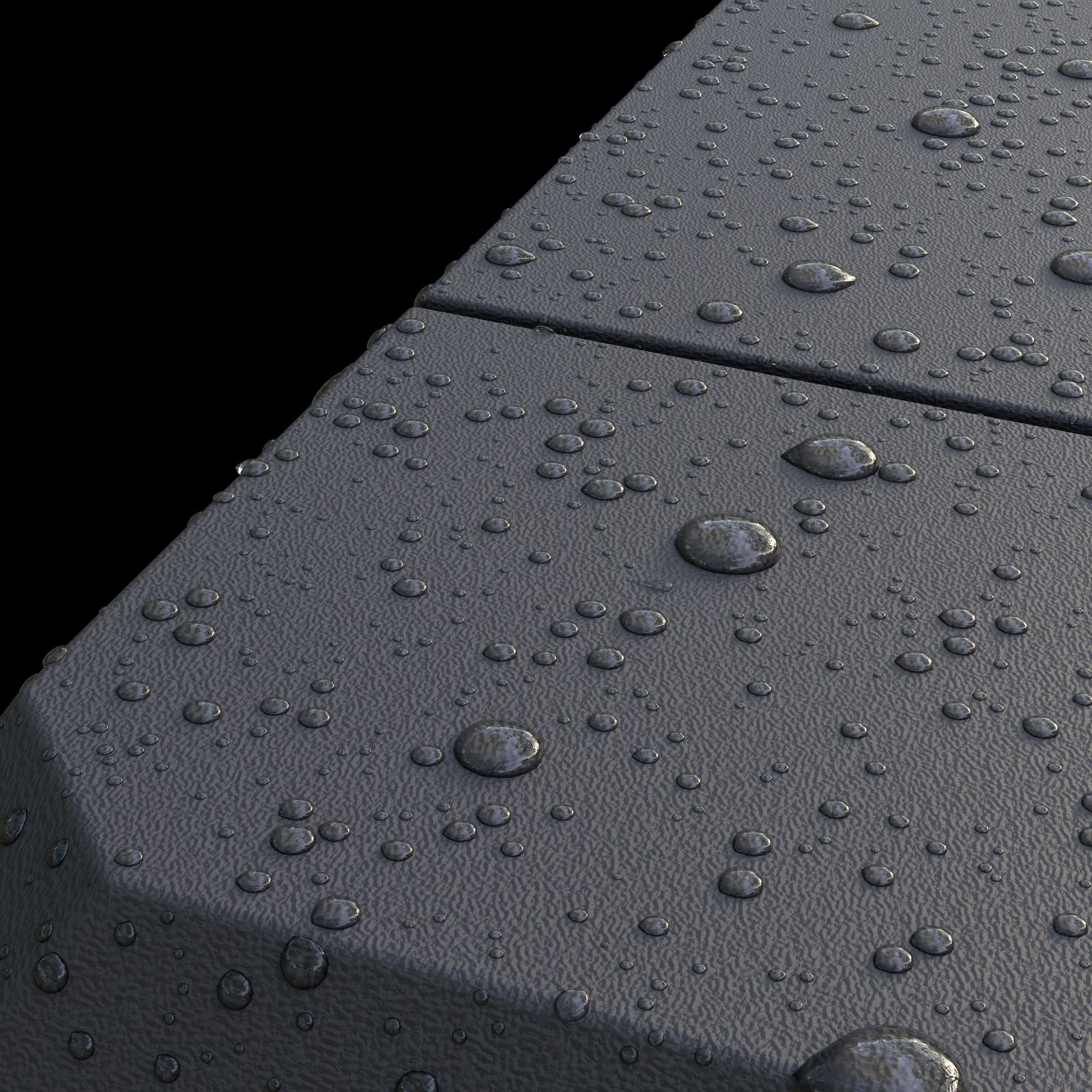 Baule da Giardino Brick Antracite 310L - Dimensioni 119x48x60cm