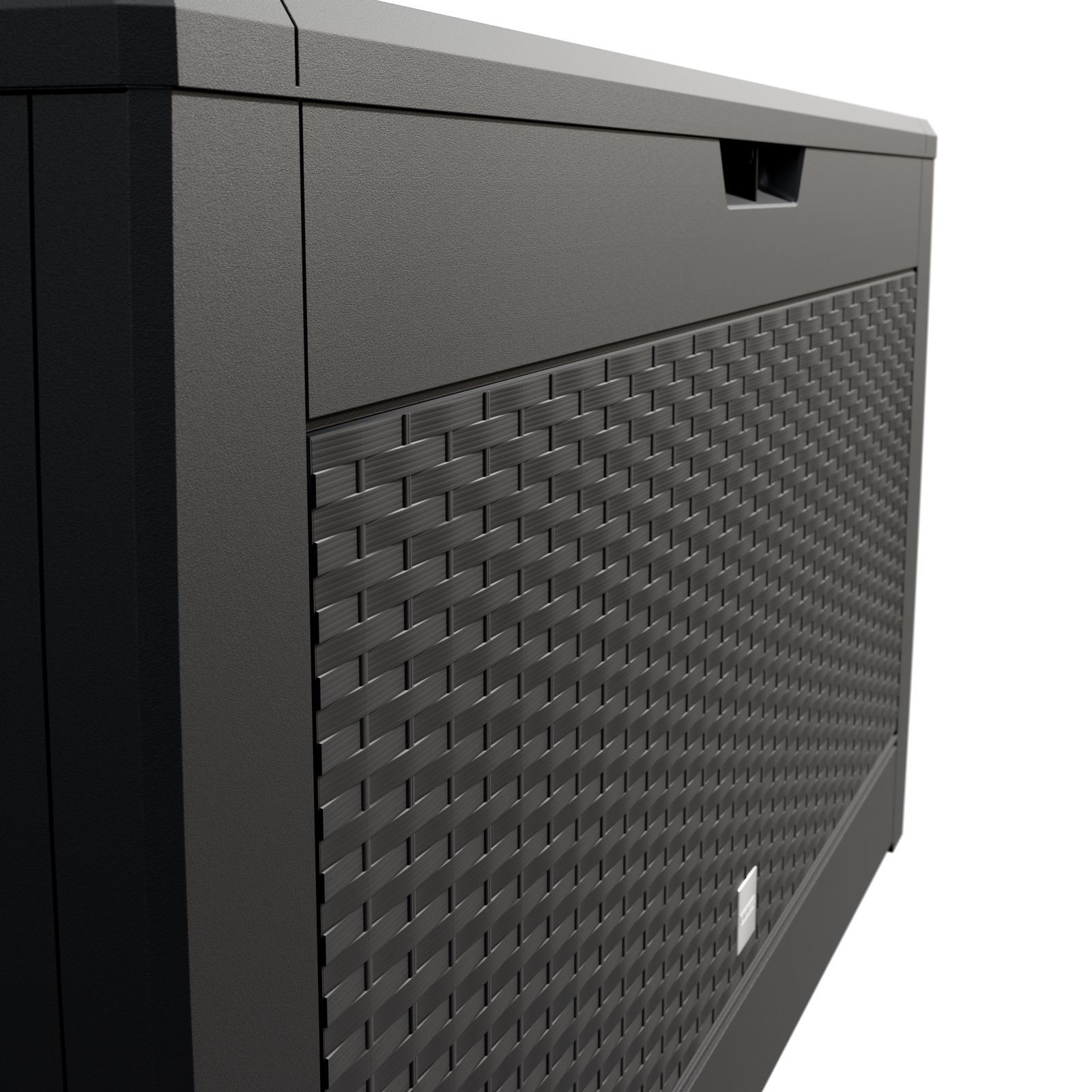 Baule da Giardino Brick Antracite 310L - Dimensioni 119x48x60cm