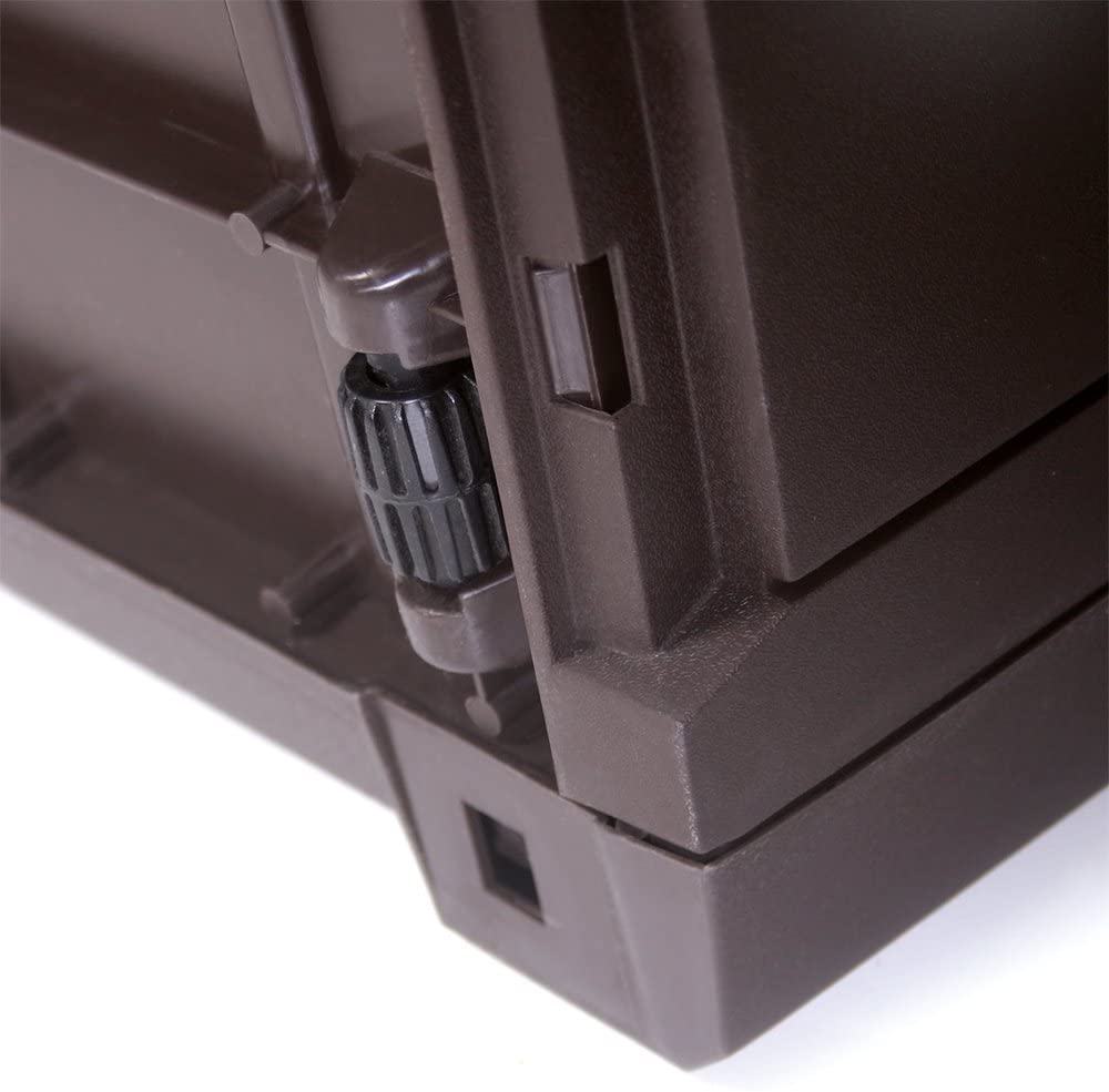 Baule da Giardino Brick Antracite 310L - Dimensioni 119x48x60cm