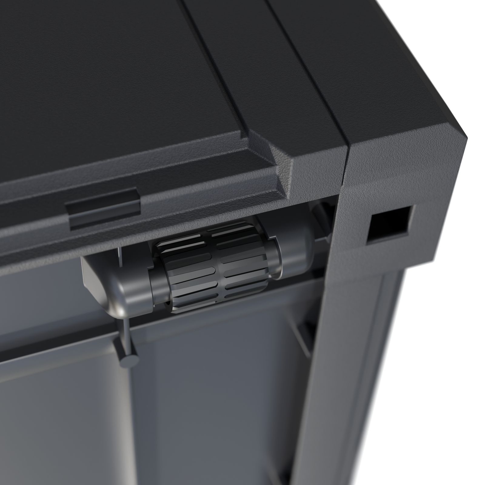 Baule da Giardino Brick Antracite 310L - Dimensioni 119x48x60cm